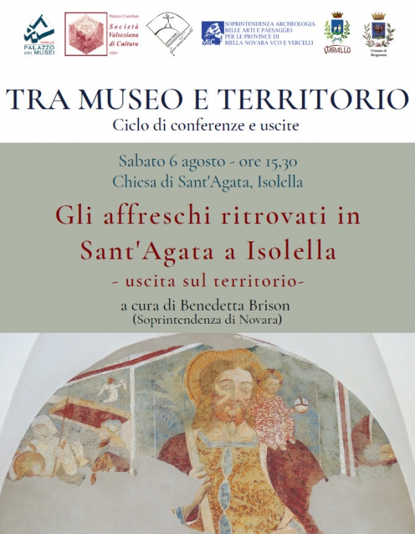 TRA MUSEO E TERRITORIO - Ciclo di conferenze e uscite - Gli affreschi ritrovati in Sant&#039;Agata a Isolella