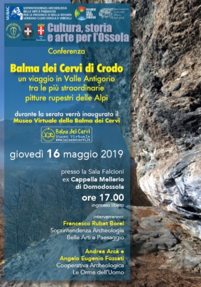 Balma dei Cervi di Crodo. Un viaggio in Valle Antigorio tra le più straordinarie pitture rupestri delle Alpi