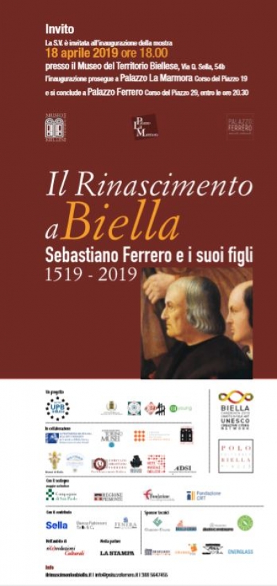 Il Rinascimento a Biella - Sebastiano Ferrero e i suoi figli 1519 - 2019