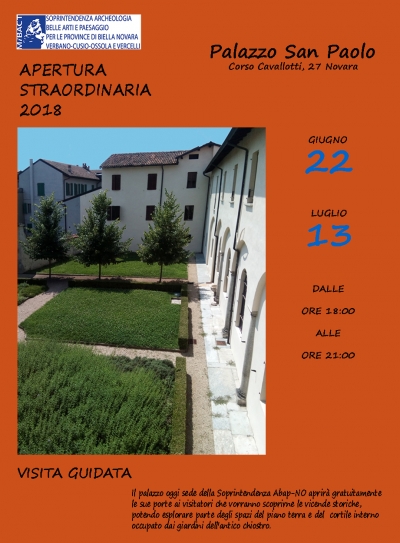 Apertura straordinaria di Palazzo San Paolo